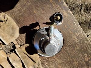 Leather tool pouch belt, and sunflower LP heater
