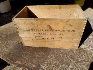 Vintage Wood crate