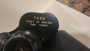 FIE 7 X 50 Binoculars & Case