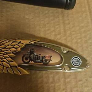 Eagle folding knife, Harley Davidson,  U.S. Army 45,Franklin Mint, with carry case.