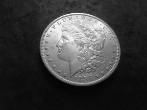 lot 11 image: 1883 O Morgan Silver Dollar