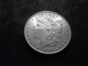 lot 19 image: 1886 Morgan Silver Dollar