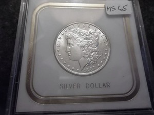 lot 20 image: 1887 Morgan Silver Dollar