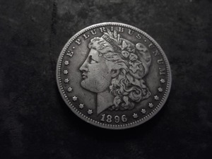 lot 27 image: 1896 O Morgan Silver Dollar