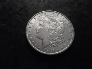 lot 29 image: 1897 Morgan Silver Dollar