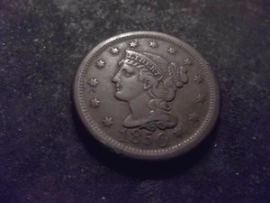 lot 38 image: 1850 Large Cent