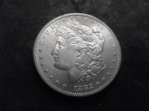 lot 8A image: 1882 S  Morgan Silver Dollar