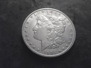 lot 36A image: 1904  Morgan Silver Dollar