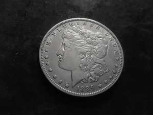 lot 22A image: 1889 O Morgan Silver Dollar