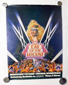 1974 The Day of The Locust Soundtrack Single Sided Poster