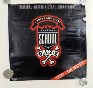 1988 School Daze Soundtrack Single Sided Poster