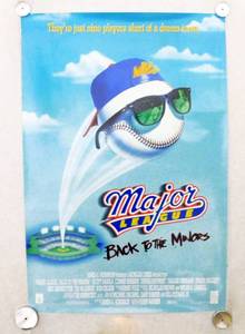 1998 Major League Back to the Minors Double Sided Original  Movie Theater Poster