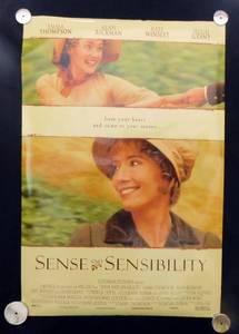 1995 Sense and Sensiblity Original Double Sided Original Movie Theater Poster