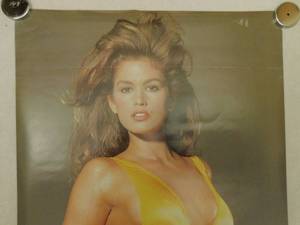 1990 Cindy Crawford Poster