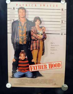 1993 Father Hood Double Sided Original Movie Theater Poster