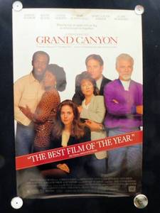 1991 Grand Canyon Double Sided Original Movie Theater Poster