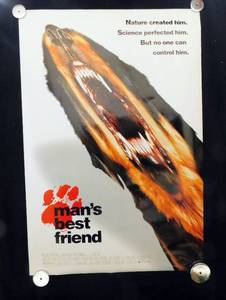 1993 Mans Best Friend Double Sided Original Movie Theater Poster