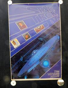 1986 Star Trek IV The Voyage Home Original Single Sided Original Movie Theater Poster