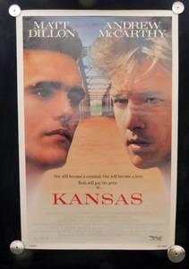 1988 Kansas Original Single Sided Original Movie Theater Poster