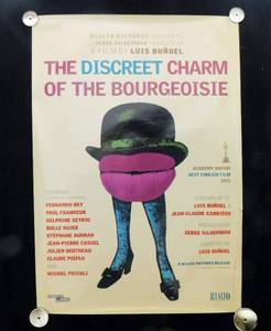 2000 The Discreet Charm of the Bourgeoisie Single Sided Original Movie Theater Poster