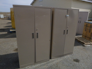 2 Storage Cabinets