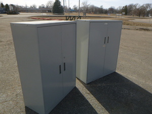2 Storage Cabinets