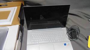 lot 10 image: Poewers On Screen is dead  HP ENVY 17.3 4K Touch Laptop 17T-CW000 i7-1355U RTX 3050 32GB RAM 1TB SSD Win11 For Repair