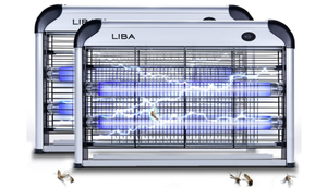 lot 2 image: LiBa Electric Bug Zapper (2-Pack) Indoor Insect Killer Only One Has Bulbs