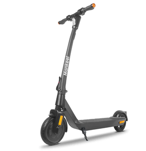 lot 13 image: Mankeel MK090 Black 25KMH App Controlled 350W 8.5Inch 40KM Off Road Scooter With Front and Rear Lights No Box