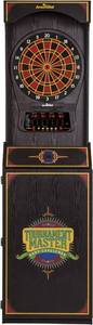 lot 36 image: Arachnid Cricket Pro 650  Standing Electronic Dartboards with 33 Games,