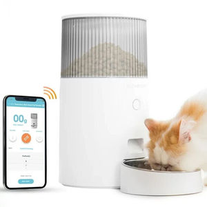 lot 60 image: Cat Boat Automatic Pet Feeder Smart Cat Dog Food Dispenser  APP Timer