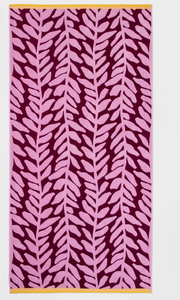 lot 75 image: 8 Pack XL Jacquard Reef Beach Towel - Sun Squad 72 Inches (L), 36 Inches (W)
