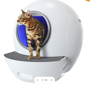 lot 77 image: Els Pet Spaceship Self Cleaning Litter Box