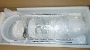 lot 107 image: Ocean Loong Bladeless Tower Fan & HEPA Air Purifier in One, 9 Speeds & 9H Timer