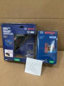 lot 16 image: Lot of 2 Bosh Tools Costumer returns  See Pics