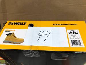 lot 49 image: Mens DeWALT Soft Toe Halogen 6 Work Boot, DXWP84354 Wheat size 10.5M