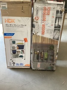 lot 25 image: Lot of Assorted Shelf Storage units different models and conditions See Pics