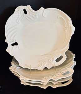 lot 56 image: Variety of White Dishware