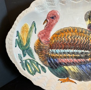 lot 58 image: Italian Turkey Platter