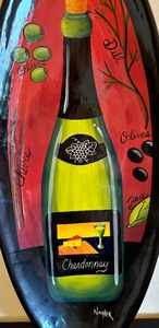 lot 92 image: Wine Platter by Naylor Art