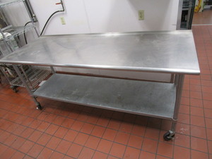 lot 20 image: Duke NSF Prep Table 7x30x38