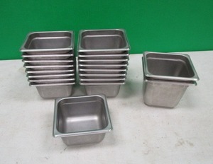 lot 54 image: (19) 16 SS Food Pans (17) 4 (2) 6