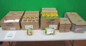 lot 80 image: Pizza Boxes, Cookie Boxes, Cookie Bags