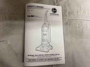 Hoover TaskVac Commercial Vacuum