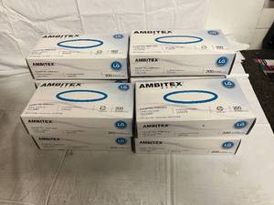 10 x 100ct Pacts of XL Ambitex Vinyl Exam Gloves