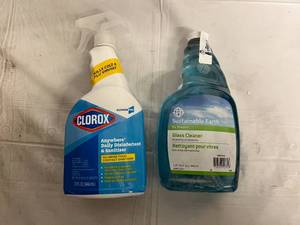 4 Clorox - 5 Glass Cleaner