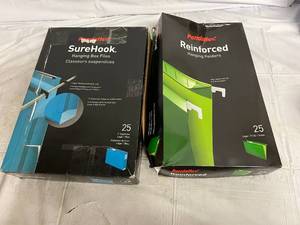 SureHook Hanging Box Files and Reinforced Hanging Folders