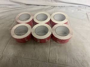 6 Rolls of Tamper Evident Tape