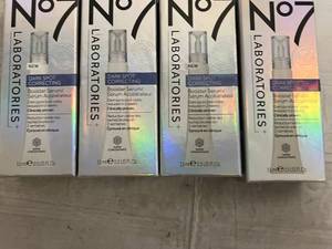 4 Bottles of No7 Dark Spot Correcting Booster Serum