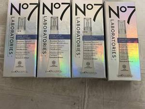 4 Bottles of No7 Dark Spot Correcting Booster Serum